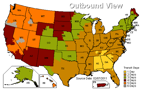 Shipping Map