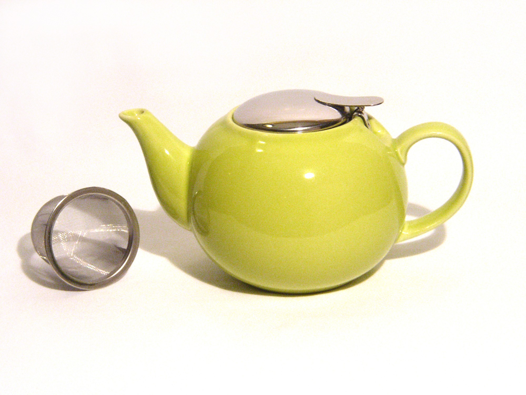 Ceramic Infuser Teapot - Green