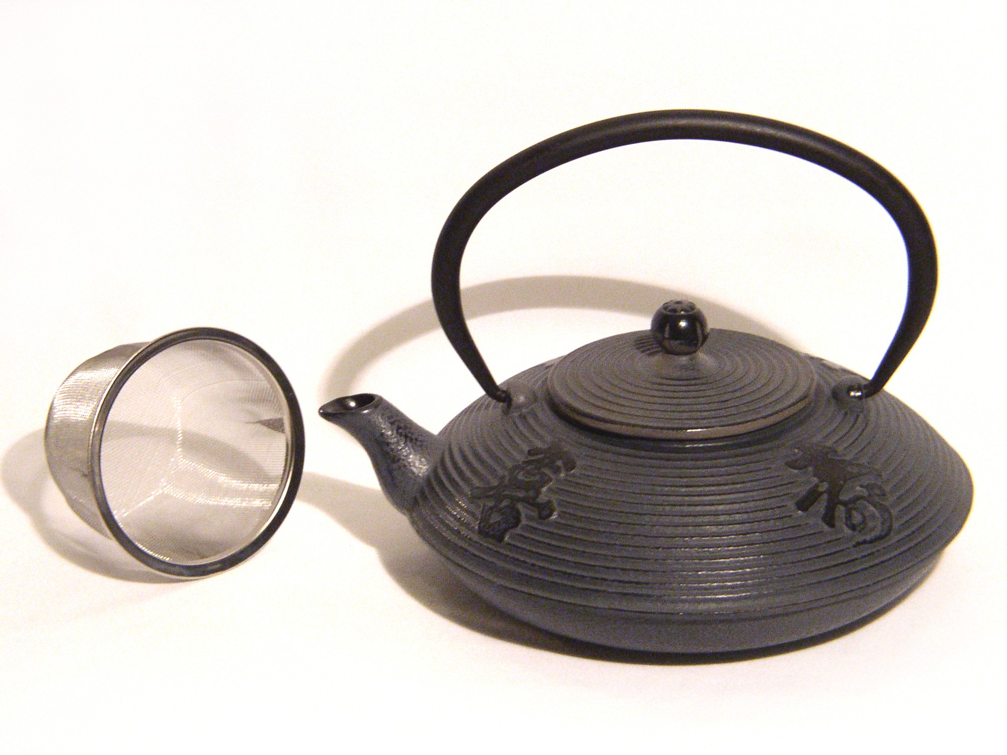 Cast Iron Teapot - Gray