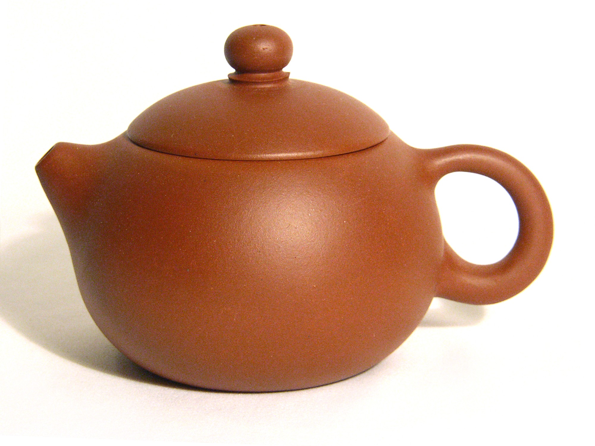 Yixing / Purple Clay Teapot - Round Bubble