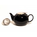 Ceramic Infuser Teapot - Black