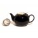 Ceramic Infuser Teapot - Black