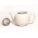 Ceramic Infuser Teapot - White