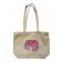 Elephant Floral Tote Bag