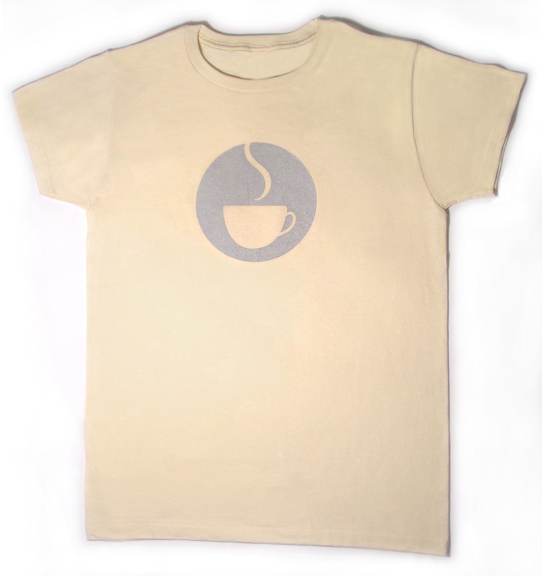 Mens White Tea Shirt